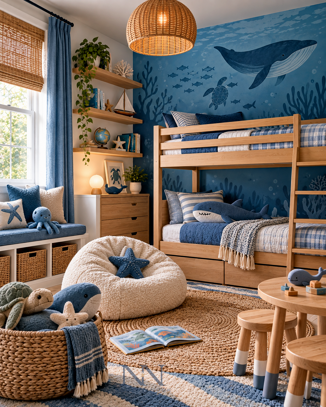 12 Ocean Room Ideas for Kids Who Love the Sea